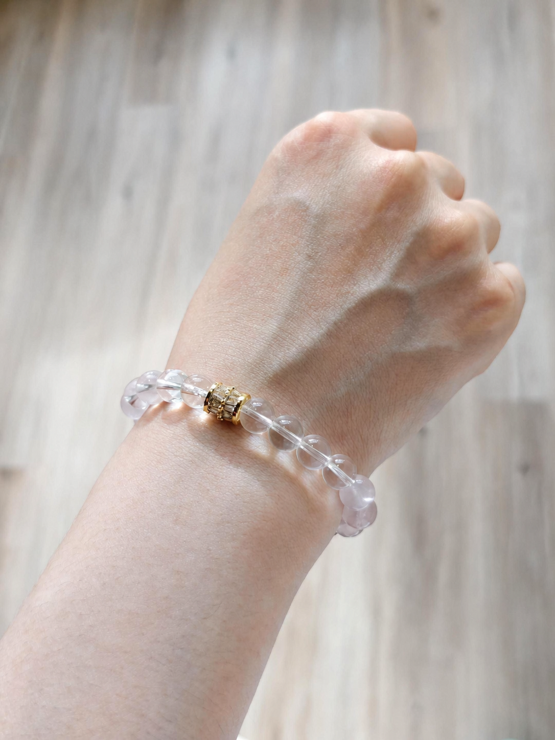 Clover Heart Crystal Bracelet
