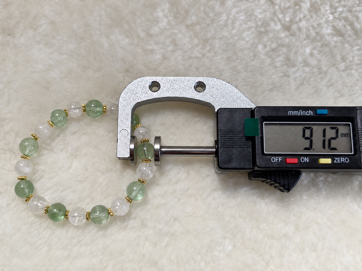 Snowlit Garden Crystal Bracelet