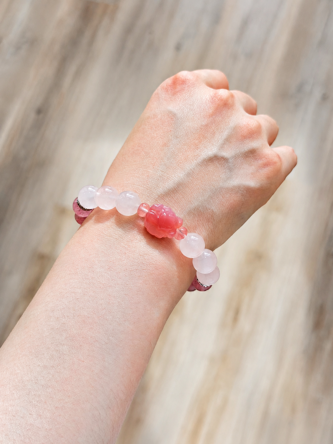 Foxglow Romance Crystal Bracelet
