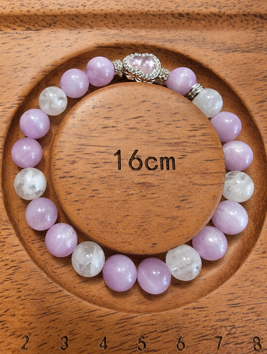 Misty Rose Crystal Bracelet