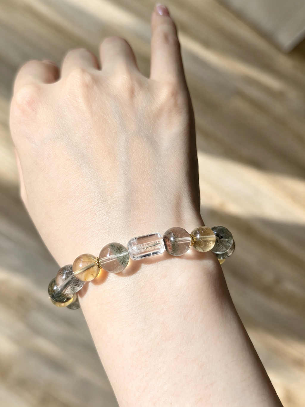 Clear the Path Crystal Bracelet