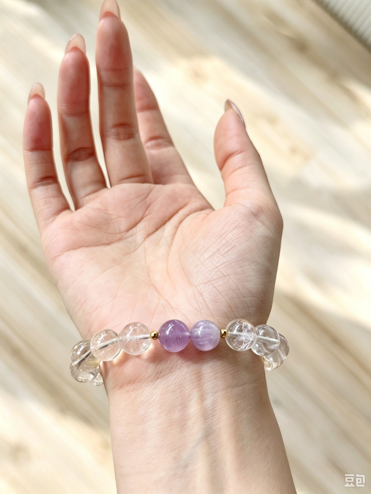 Let the Past Feel Lighter Crystal Bracelet