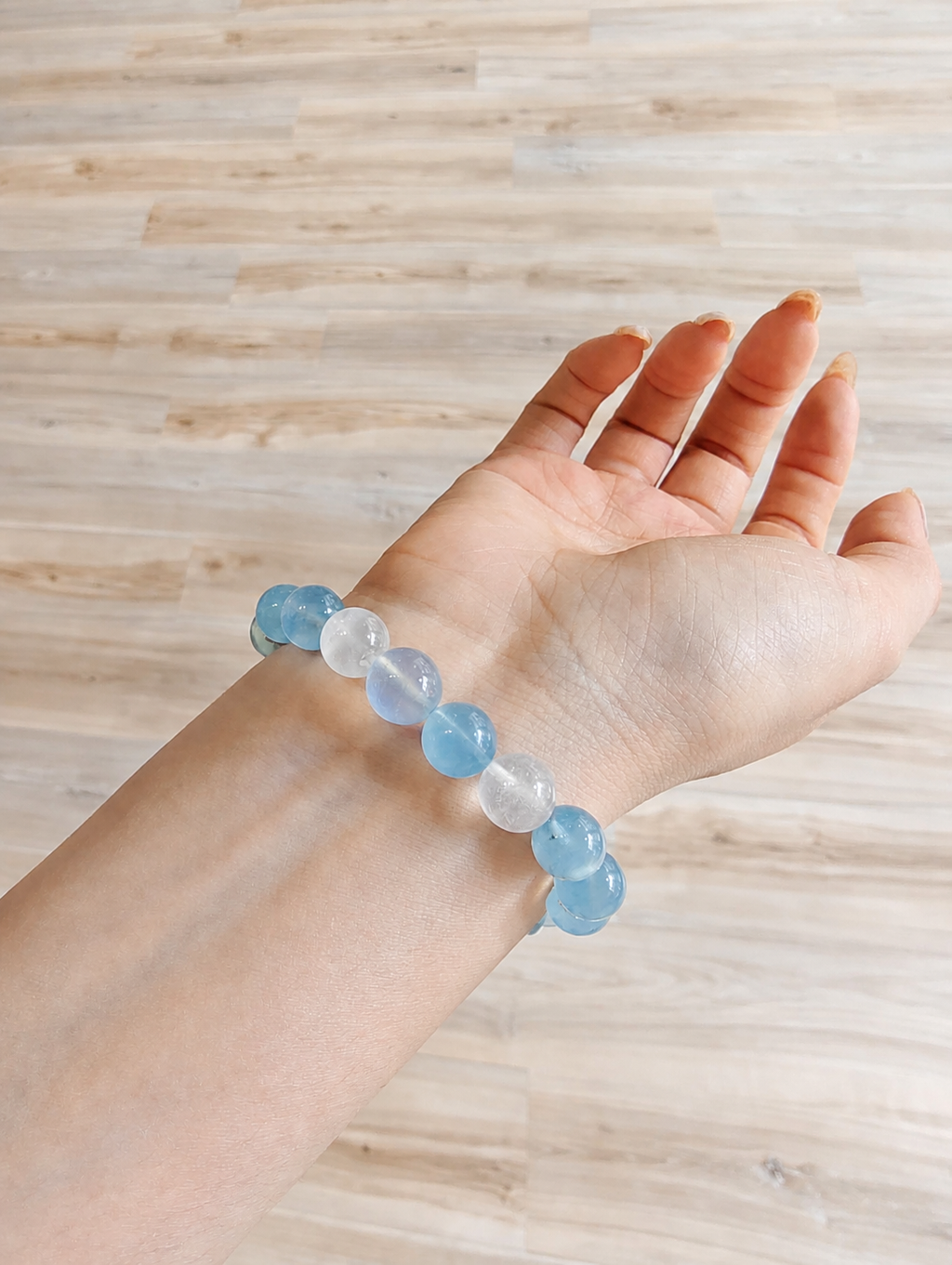 Azure Moon Crystal Bracelet