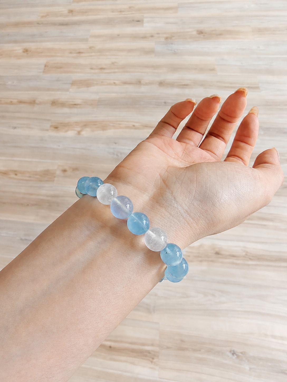 Azure Moon Crystal Bracelet