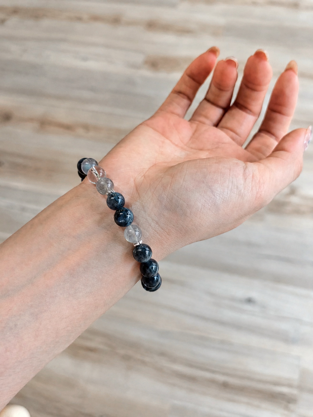 Midnight Compass Crystal Bracelet