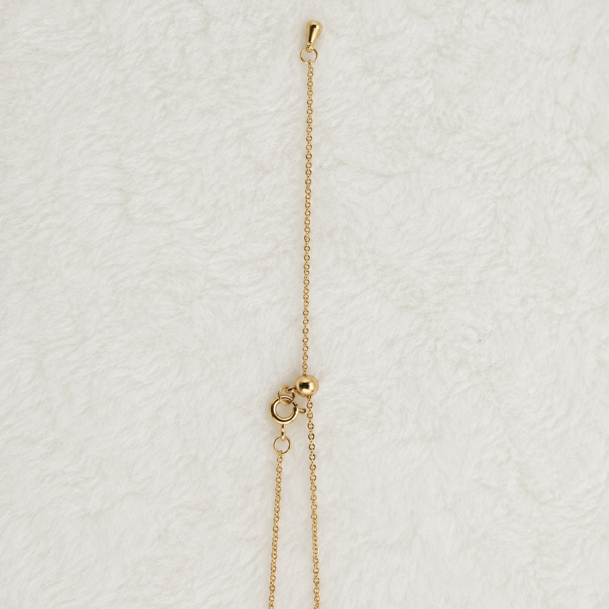 24K Gold Plated Slider Adjustable Necklace