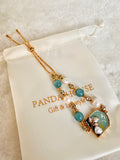 Pearl & Natural Stone Bracelet | 24K Gold Plated