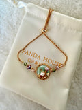 Pearl & Natural Stone Bracelet | 24K Gold Plated