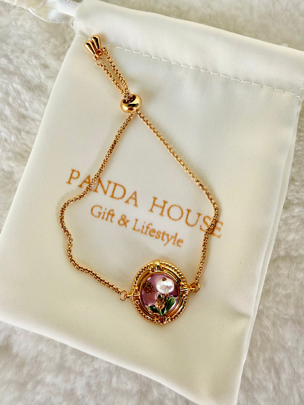 Pearl 24K Gold Plated Bracelet