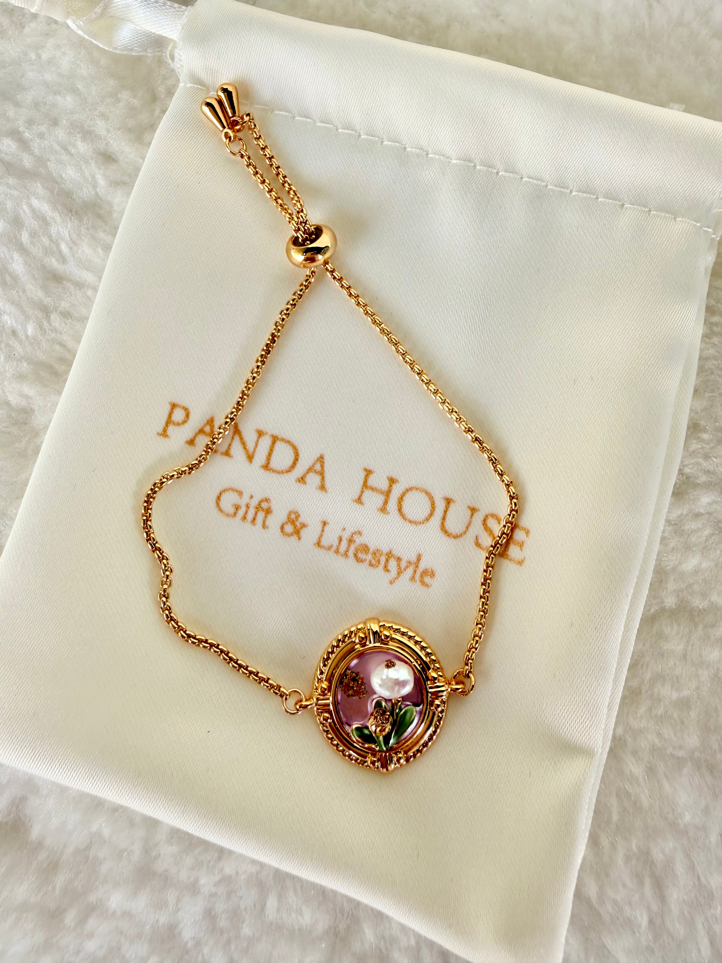 Pearl 24K Gold Plated Bracelet