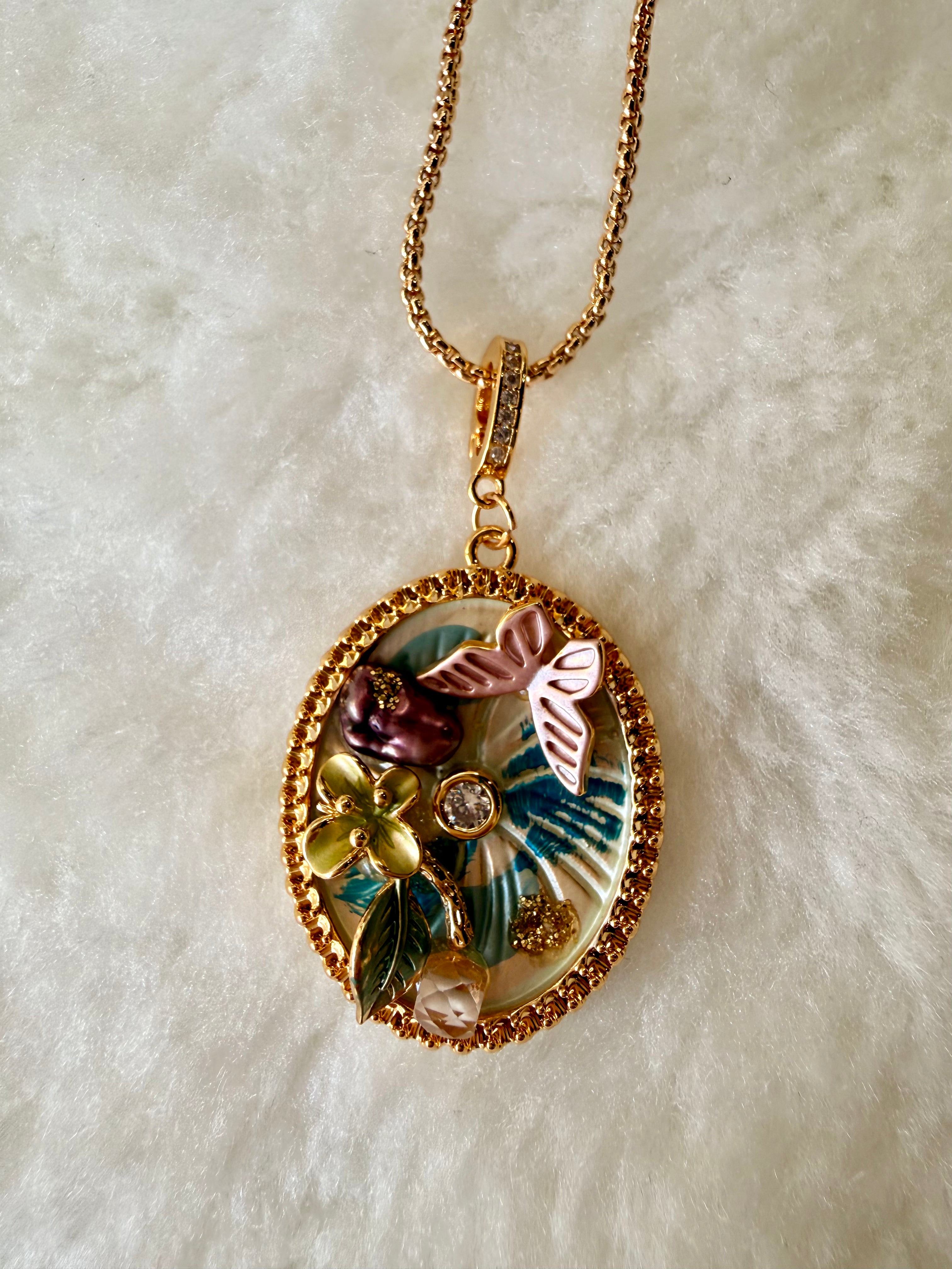 24K Gold Plated Adjustable Necklace