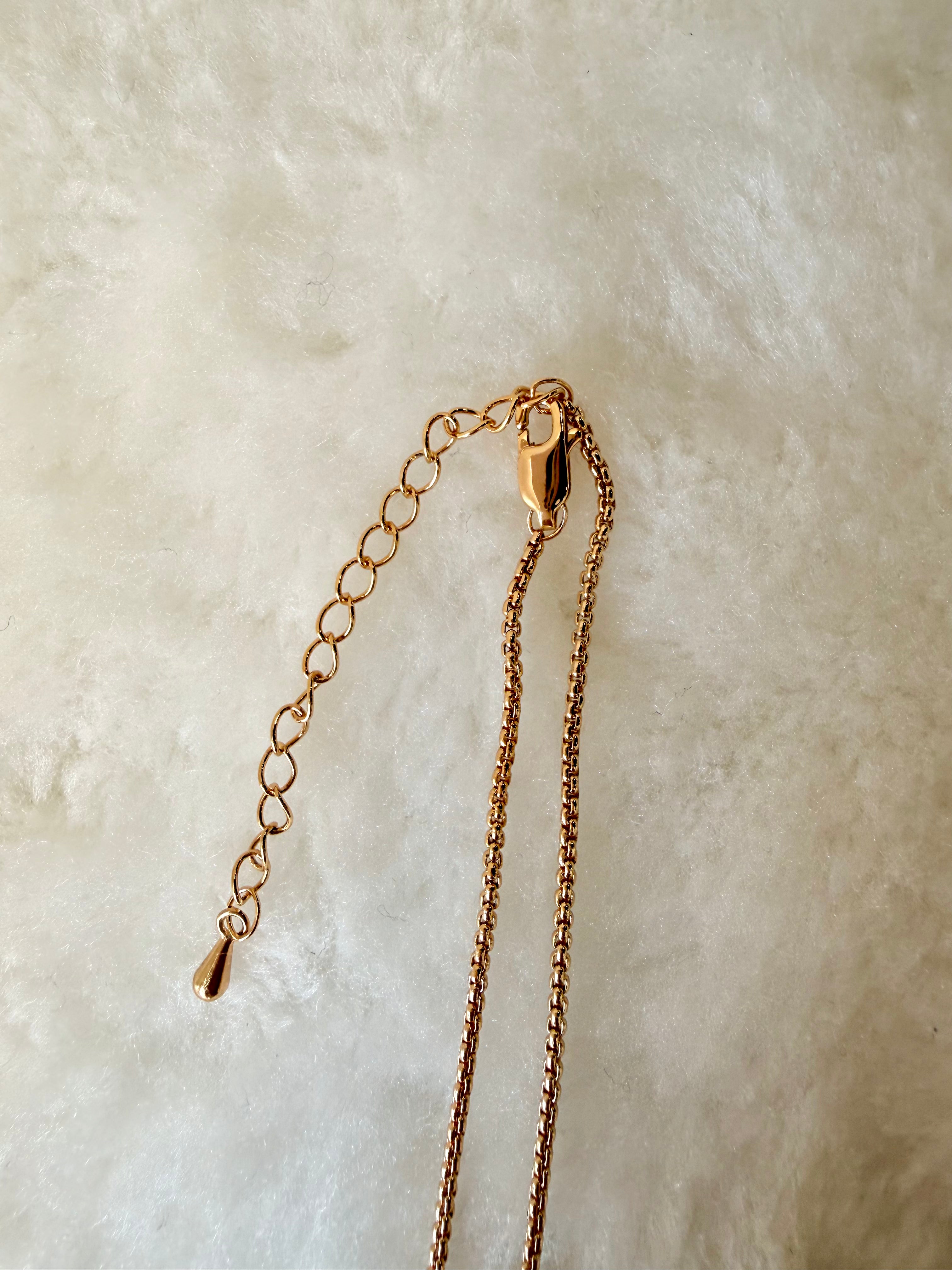 24K Gold Plated Adjustable Necklace