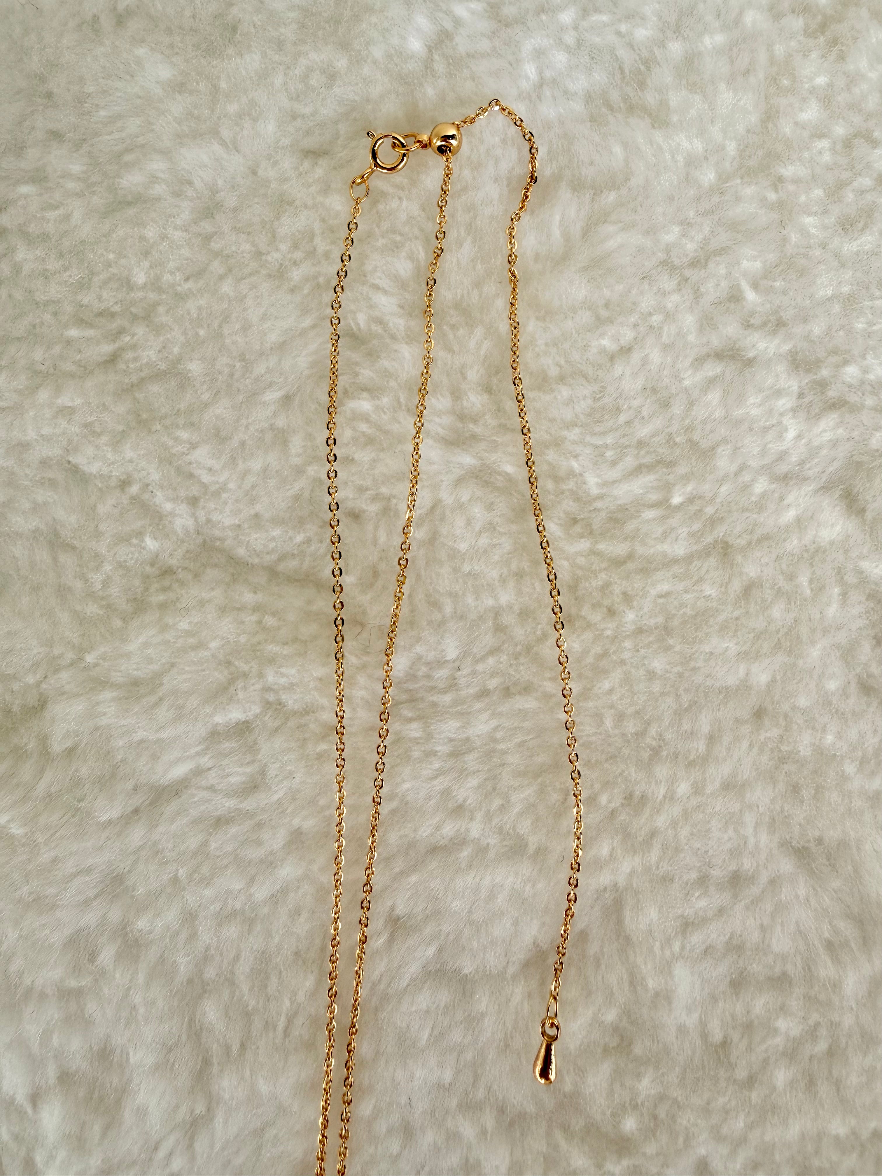 24K Gold Plated Adjustable Necklace