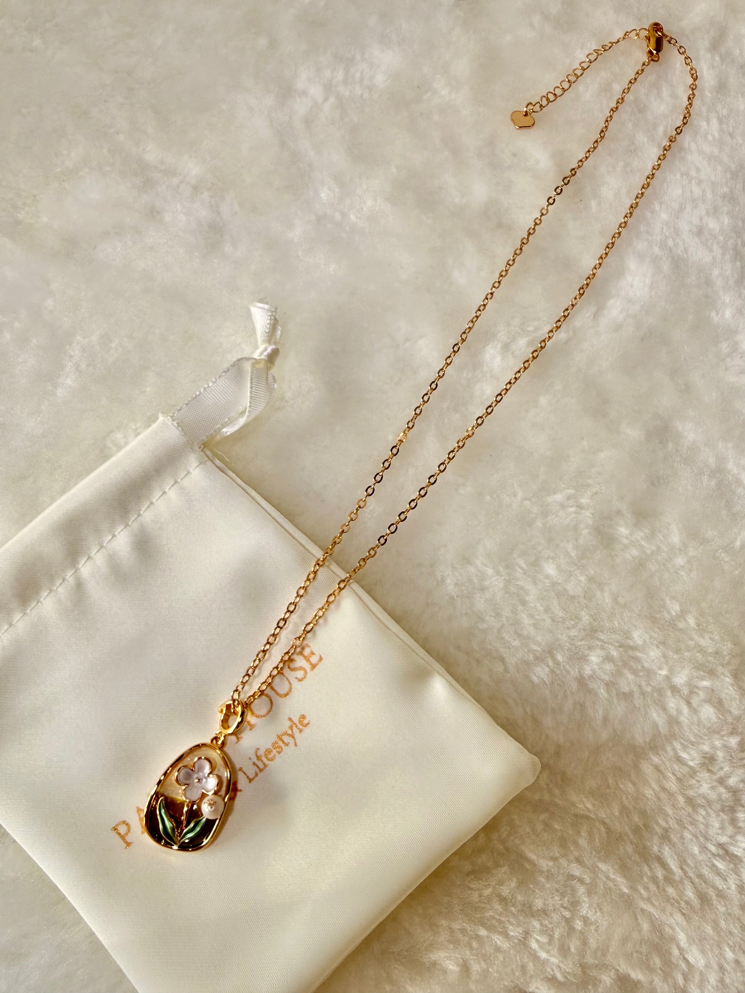 24K Gold Plated Adjustable Necklace