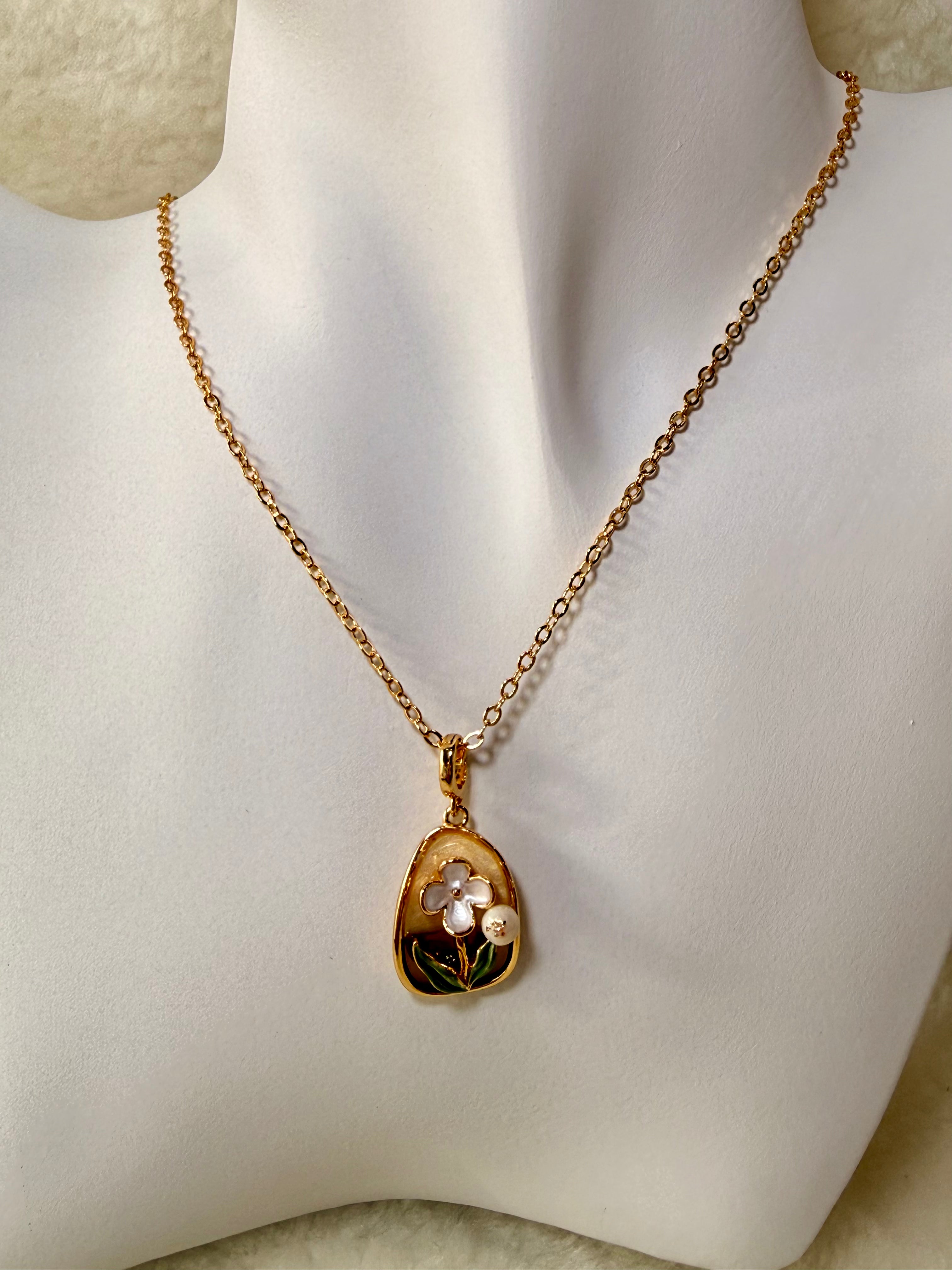 24K Gold Plated Adjustable Necklace