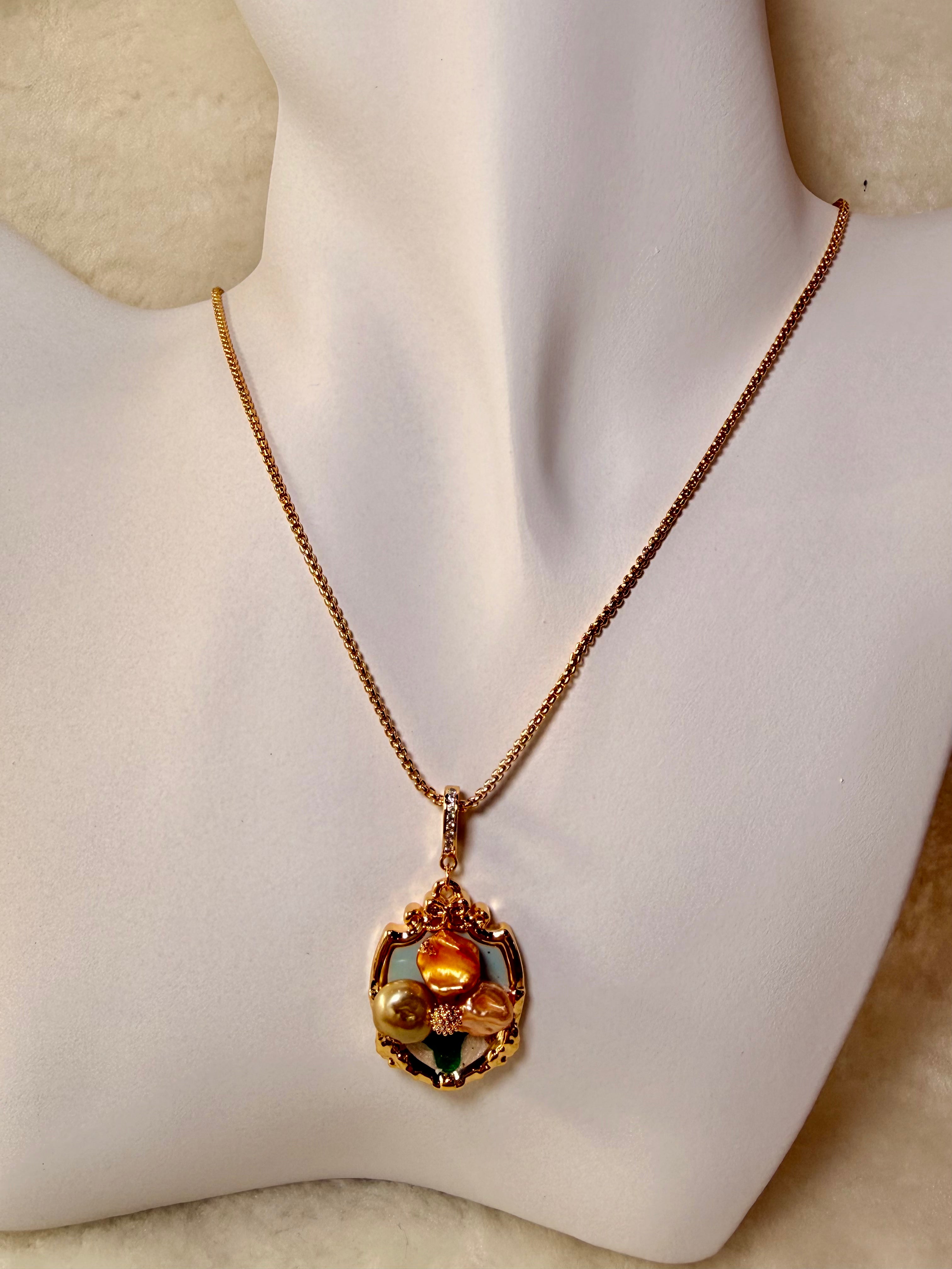 24K Gold Plated Adjustable Necklace