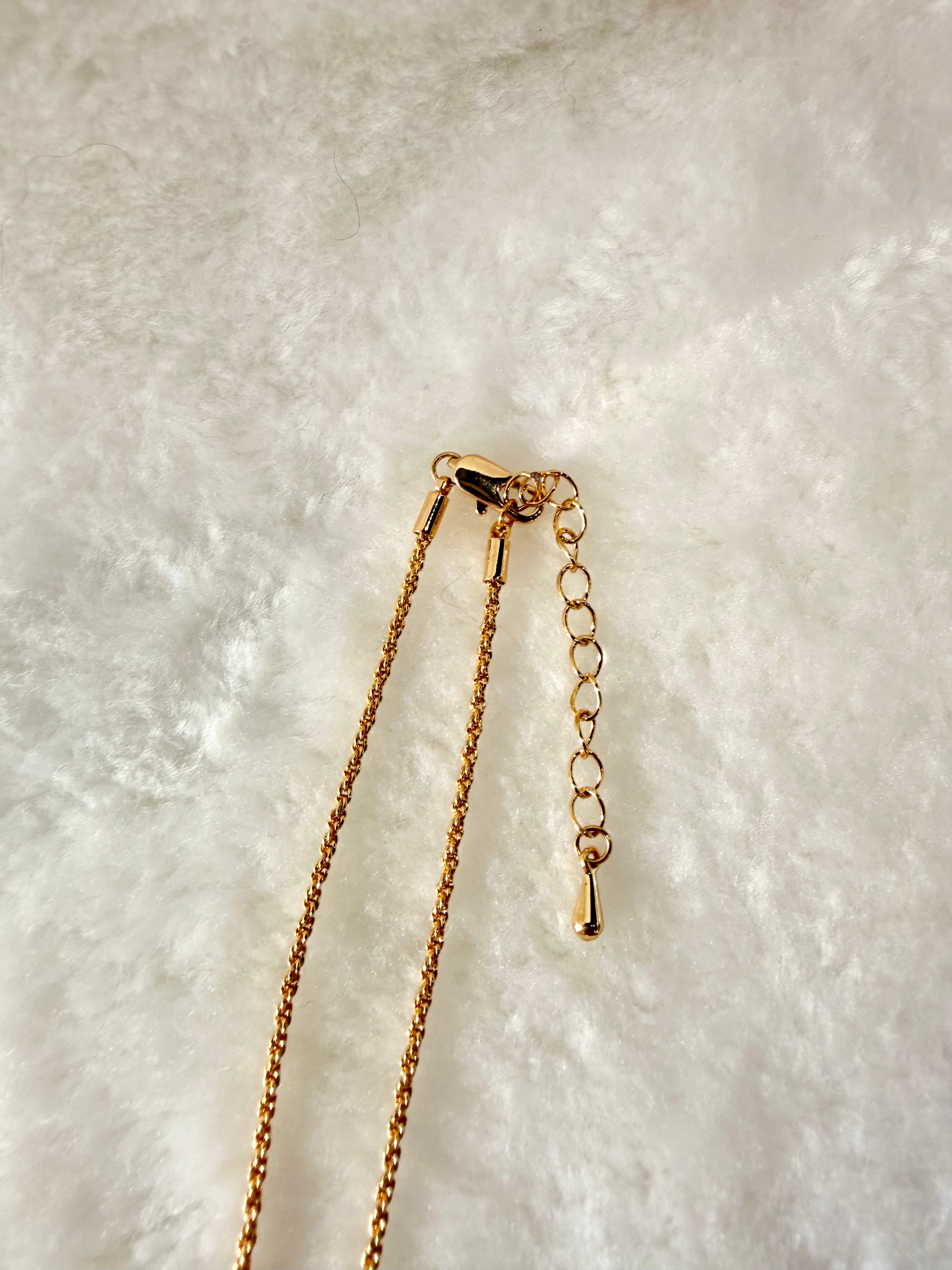 24K Gold Plated Adjustable Necklace