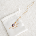 24K Gold Plated Slider Adjustable Necklace