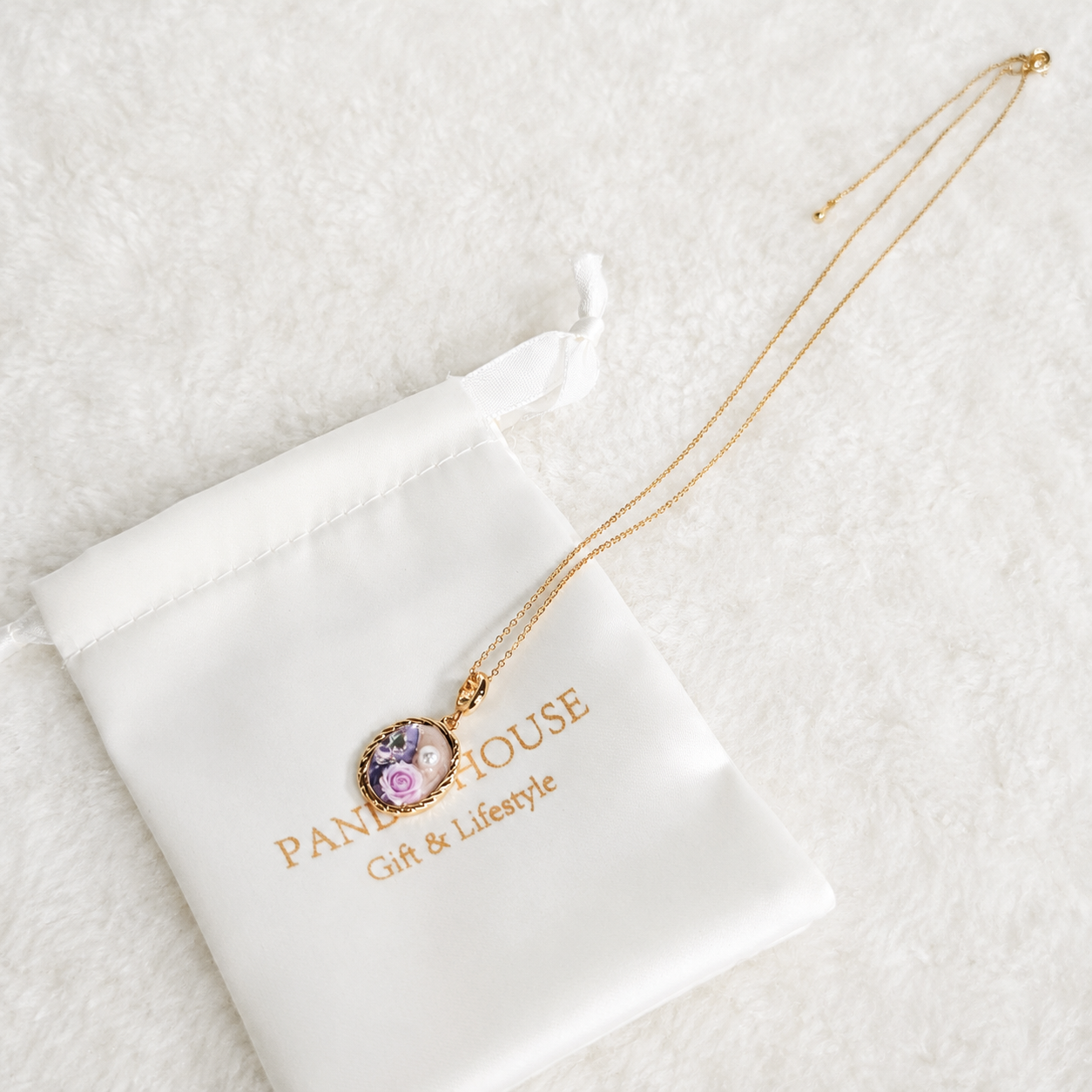24K Gold Plated Slider Adjustable Necklace