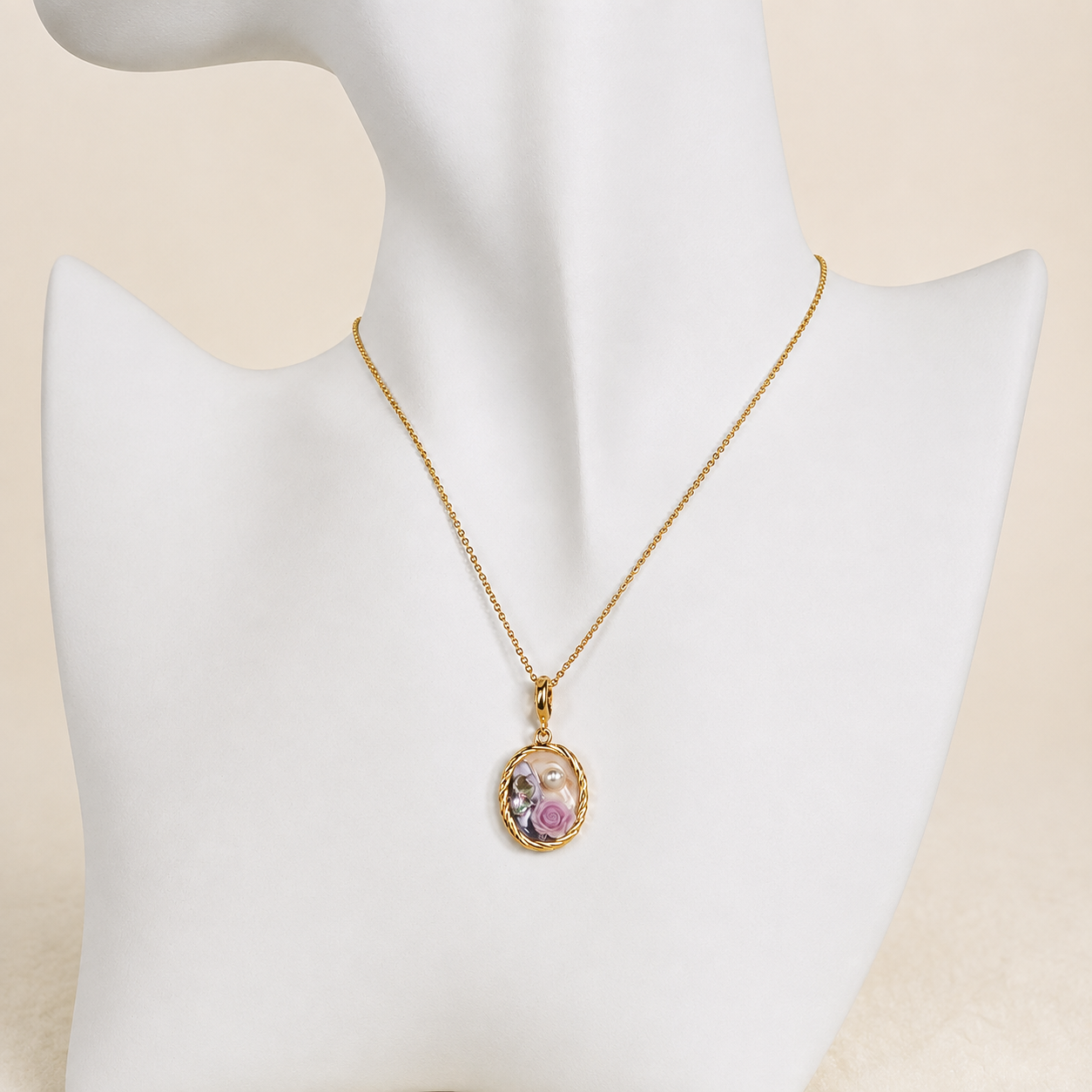 24K Gold Plated Slider Adjustable Necklace