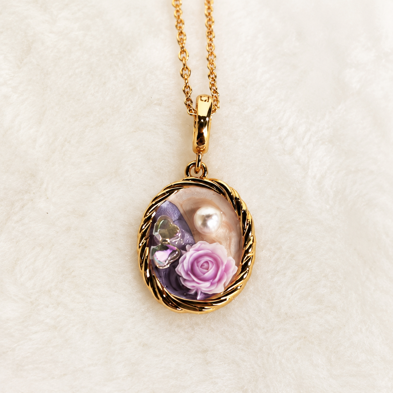 24K Gold Plated Slider Adjustable Necklace